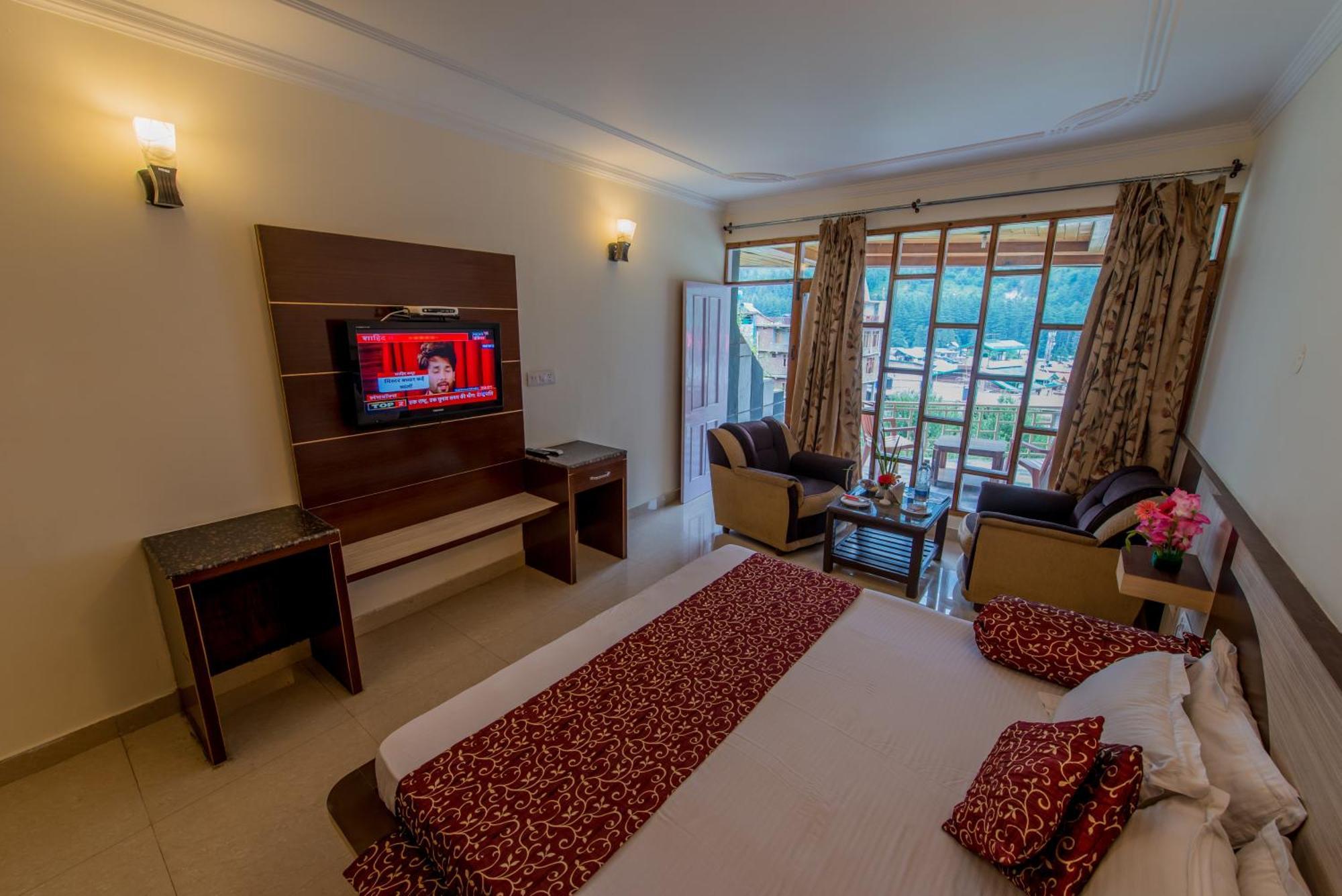 แกลเซียร์ รีสอร์ต Hotel มะนาลี ภายนอก รูปภาพ